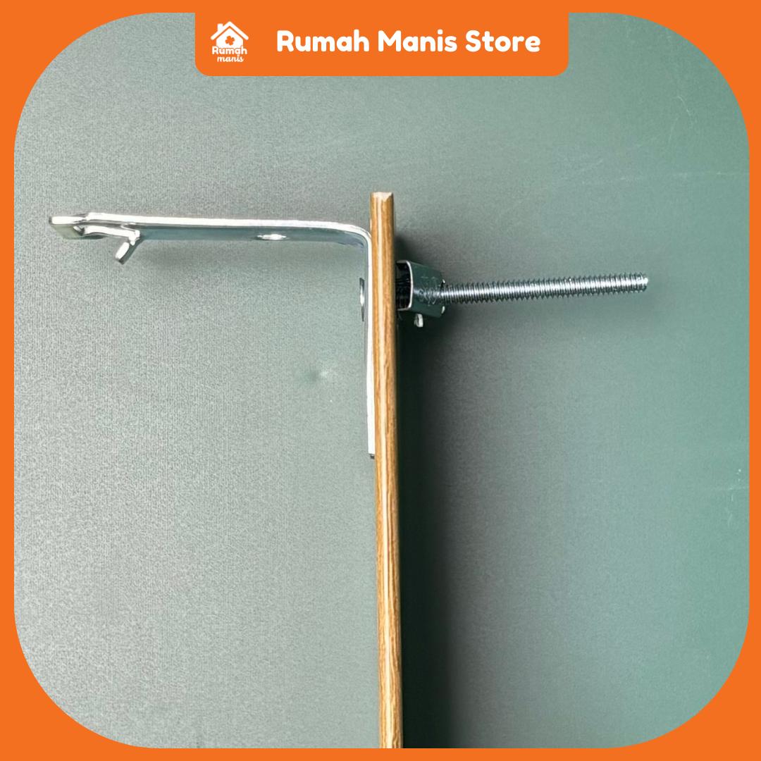 RUMAH MANIS Butterfly Steel Toggle/Spring Toggle | Anchor Screws for Plaster Ceiling/Wall Partition | W(38mm) X H(45mm)